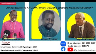 Amasezerano ya ARUSHA Umuti wofasha gusubira kwubaka Uburundi [upl. by Llet]