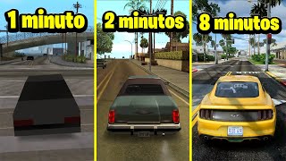 GTA San Andreas PERO a cada MINUTO es más REALISTA [upl. by Ylrak]