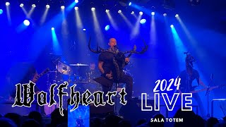 Wolfheart Strength and Valor EvenFall The King LIVE 2024 4K Sala Totem Villaba Pamplona [upl. by Gomer]