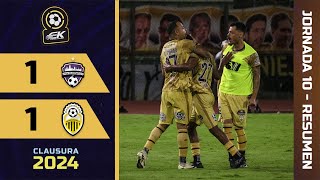 Táchira lo empató en la última jugada del partido  LigaFUTVEEK  Táchira vs Metropolitanos [upl. by Atwahs]