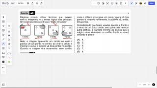 Questão 49  FATEC 1°sem 2023 Raciocínio Lógico [upl. by Orelia]