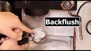 How to Clean and Backflush Rancilio Silvia Espresso Machine [upl. by Amyas]