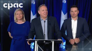 Le PM François Legault fait le bilan du caucus de la CAQ — 5 septembre 2024 [upl. by Ecnerret]