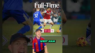 WestHam fans… what has happened this season 😳⚒️whufc coyi premierleague [upl. by Ayerf]