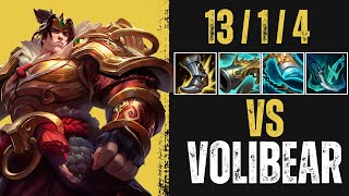 GAREN Takes on VOLIBEAR in TOP LANE Showdown  GAREN VS VOLIBEAR [upl. by Mak]