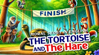 The Tortoise 🐢 and the Hare 🐇 Inspiring moralstory for Kids 🏆 Bedtime shortstories in English [upl. by Trevorr]