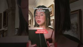 TYPES of Travel Buddies Based on ZODIAC SIGNS🔥astrology zodiac fypシ゚viral horoscope shorts [upl. by Ileana]