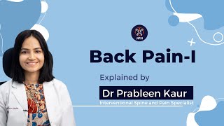 Dr Prableen Kaur on Back Pain [upl. by Kerwinn]