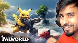 I MADE GUNS FOR POKEMON  PALWORLD GAMEPLAY 15 [upl. by Boynton]