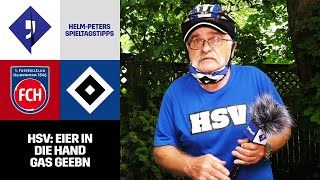 Heidenheim ist nicht Barcelona HSV Eier in in Hand  HelmPeters Spieltagstipps  33 Spieltag [upl. by Ylecic]