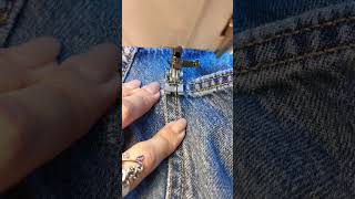 Jeans flicken mit Bernina 1530 [upl. by Midan]