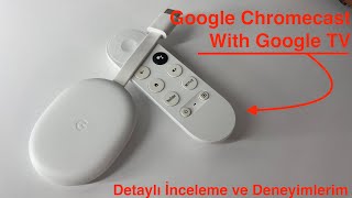 EN İYİ TV KUTUSU  Google Chromecast 4K With Google TV inceleme [upl. by Valley]