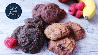 Zdravé a neodolatelné cookies  3 ovocné varianty  bezlepkové [upl. by Jordison]