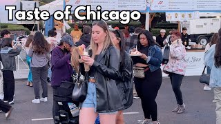 CHICAGO  Taste of Chicago Walkthrough on Saturday Day 2  September 7 2024  4k 60fps Video [upl. by Lounge245]