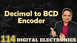 Decimal to BCD Encoder Basics Working Truth Table Boolean Expression and Circuit Design [upl. by Nylirret718]