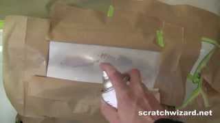 Fix Deep Paint Scratches With Spray Paint [upl. by Kisung]