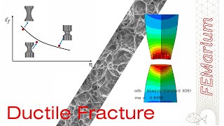 Abaqus ¦ Metals ductile fracture  Part 2  Fracture modeling JohnsonCook [upl. by Eldredge]