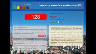 Contaminación atmosférica continúa en ascenso en La Paz [upl. by Aloz]