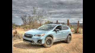 2018 Crosstrek Off road to quotThe Lakequot [upl. by Erbma]