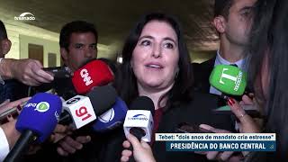 Simone Tebet defende mudança em mandato do presidente do Banco Central [upl. by Christiansen720]