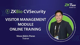 ZKBio CVSecurity Visitor Management Solution Training English [upl. by Sephira]