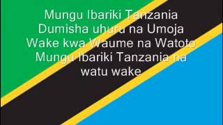 Wimbo wa Taifa la Tanzania [upl. by Trebuh]