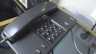 Penta Tesan TTEC 800 T P Corded Phone Review [upl. by Ylevol]