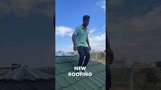 குறைந்த செலவில் Stone Coated Roofing🏠 ASN stone coated Roofing [upl. by Atener]