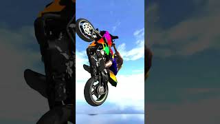 Baap to baap rahega Indian bike driving 3D game Ninja h2r raceviralvideo shorts [upl. by Akiam616]