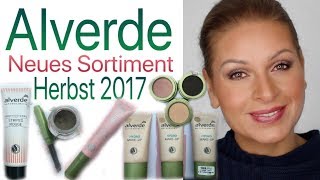 Neues ALVERDE Sortiment Herbst 2017 I First Impression I DM I Mamacobeauty [upl. by Declan]