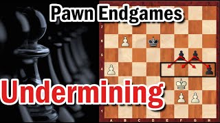 Pawn Endgames  Undermining [upl. by Reube]