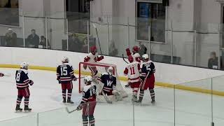 Benilde St Margarets Boys Hockey  Westan Quirk Goal [upl. by Seuqram]