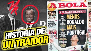 Cristiano Ronaldo y la HISTORIA COMPLETA de COMO lo TRAICIONÓ JORGE MENDES [upl. by Iden]