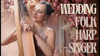 5 Beautiful Love Songs for Your Wedding Ceremony on Harp and Vocals  Rhiannon Herridge [upl. by Olocin]