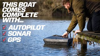 This NEW bait boat comes with builtin GPS and autopilot  Rippton CatchX Pro Bait Boat [upl. by Ralston]