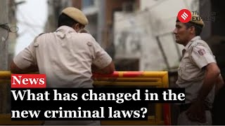 Exploring Indias New Criminal Laws What You Need to Know  New Criminal Laws 2024 [upl. by Ashwin77]