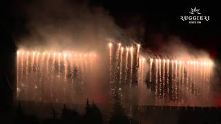 Carcassonne 14 Juillet 2014 Spectacle Pyrotechnique Ruggieri [upl. by Lyrehc522]