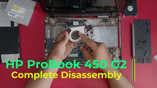 HP ProBook 450 G2 Disassembly and Complete Service [upl. by Airtened]