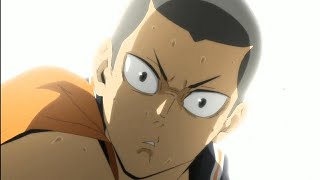 Tanakas INSANE Line Shot  Haikyuu To The Top 2nd Season [upl. by Vallery135]