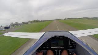 Long ez N82MT missed approach amp landing [upl. by Nageem]