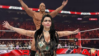 The Rock amp Beautiful Female vs Angel  WWE Intergender Match  Trending on YouTube amp Google Nov 2024 [upl. by Reginauld]