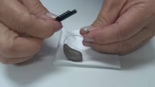 How to Clean a RIC Receiverinthecanal Hearing Aid [upl. by Nirej956]