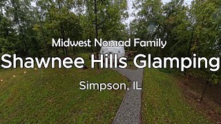 Shawnee Hills Glamping Dome Simpson IL 4k [upl. by Freiman]