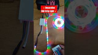 🏮Easy to Use 🌈RGB Strip light  Decoration RGB lights rgbstrip lightsbestquality strips diwali [upl. by Leicester]