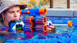 Nerf War Million Subscribers Battle 6 [upl. by Pratt]