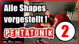 Die Pentatonik  Teil 2  Alle Shapes pentatonik [upl. by Denoting]