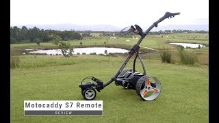 The Review Motocaddy S7 Remote [upl. by Htrap858]