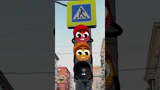 Life Doodles  Traffic light 😂 lifedoodles shorts animation cartoon [upl. by Jerrilyn]