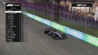 ❗Lewis Hamilton Vs Carlos Sainz❗Race F1 Las Vegas Grand Prix LasVegasGP 2024 [upl. by Desi666]