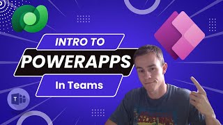 Intro to PowerApps in Teams  Building a Support Ticket App [upl. by Enaile455]